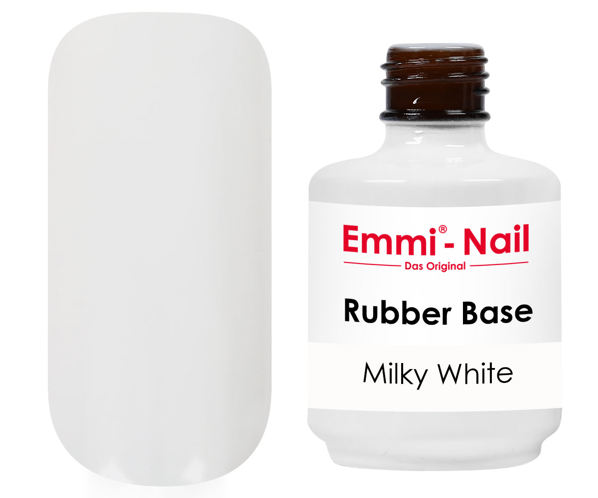 Gel & Kleurgel Rubber Base Gel EmmiNail Rubber Base Milky White