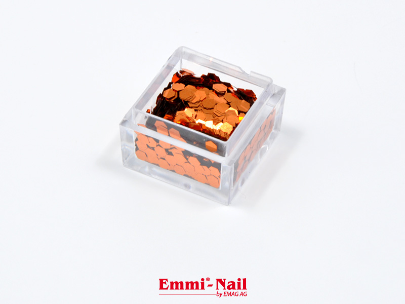 Emmi-Nail Pailletten Orange