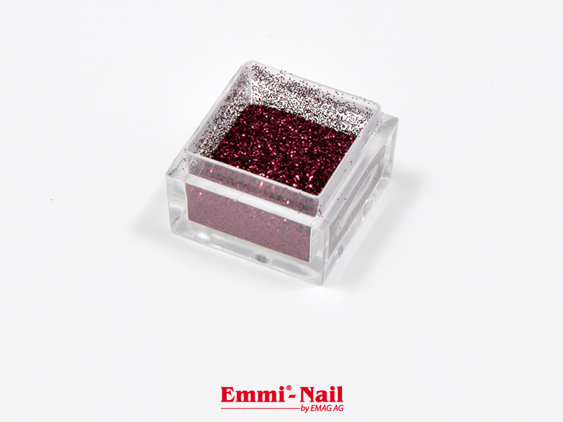 Emmi-Nail Glitterpoeder Donker Pink
