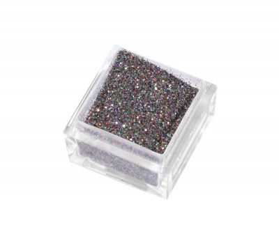 Emmi-Nail Glitterpoeder Zilver Hologram