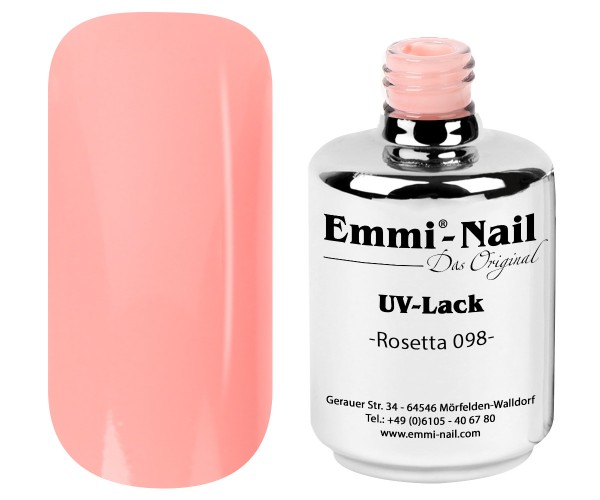 Emmi-Nail UV Polish-Gellak Rosetta, 15 ml
