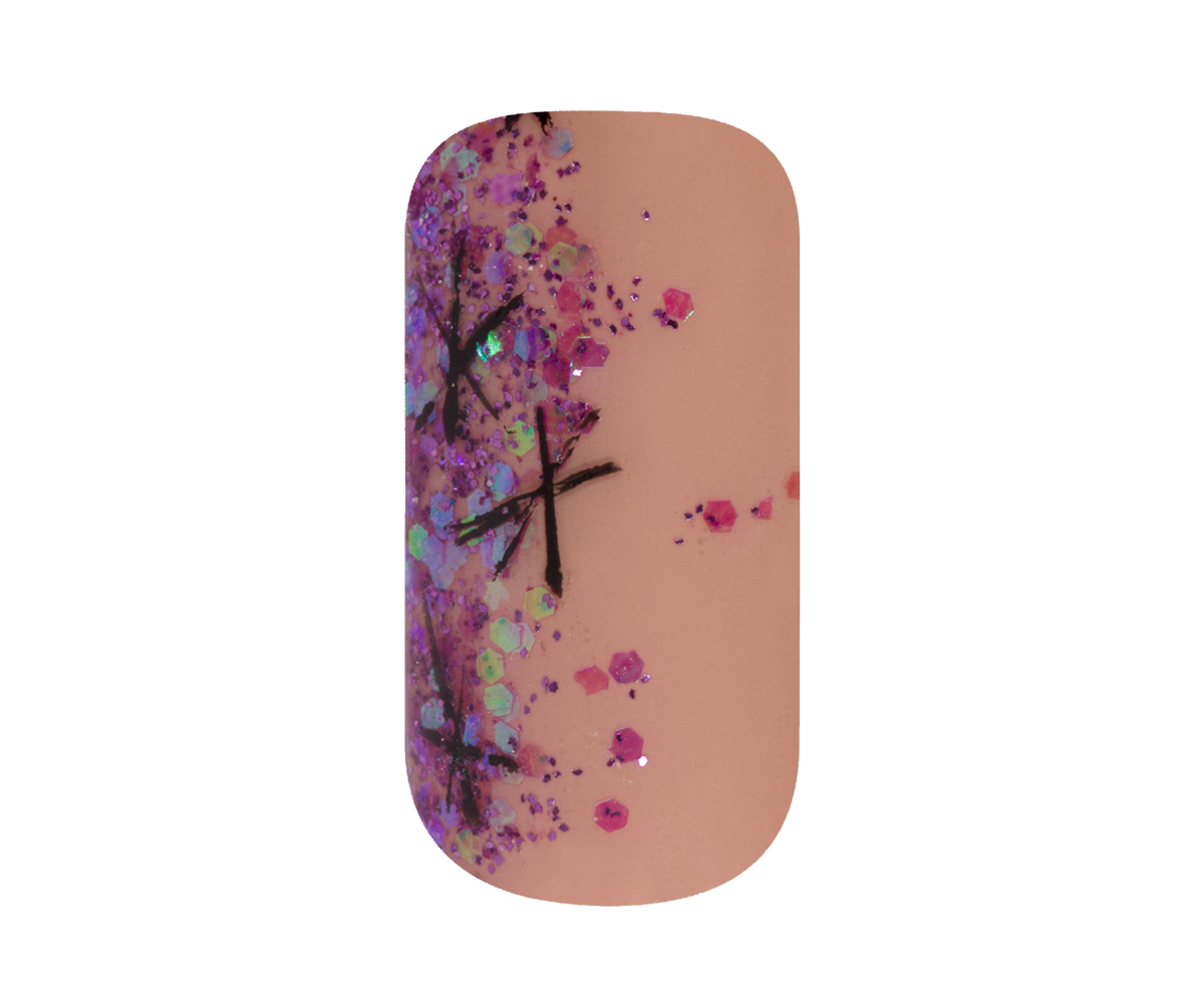 Emmi-Nail Glitter Mix Lila