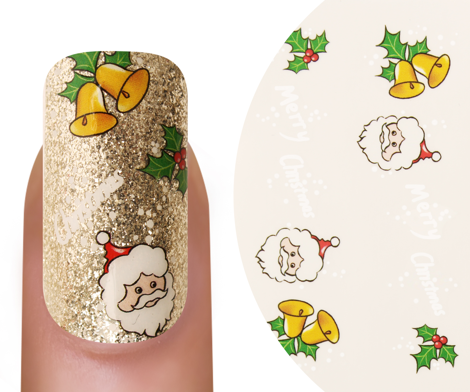 Emmi-Nail Waterdecall Kerst 8