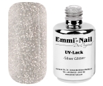 Emmi-Nail UV Polish-Gellak Zilver Glitter, 15 ml