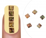 Nailart gem Opal square