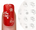 Emmi-Nail Waterdecall Kerst 4