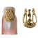 Nail Charm Vintage Style Goud Klein