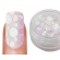 Emmi-Nail Pailletten Mix White Glitter